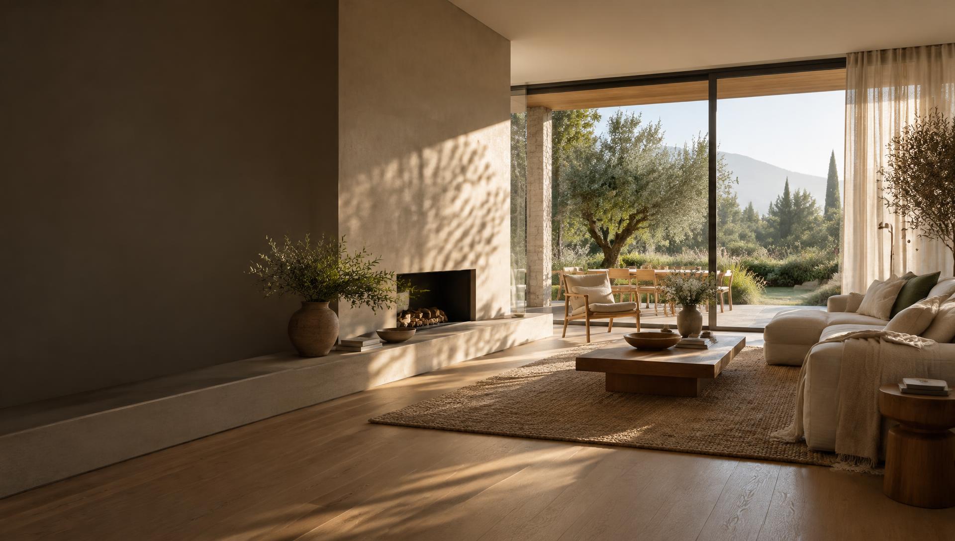 Casa luminosa in relazione con il giardino